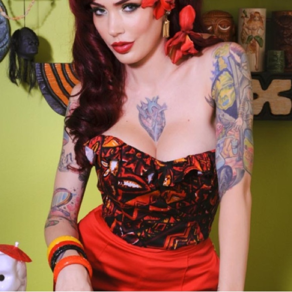 Dixiefried by Pinup Couture Bustier
